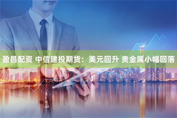 盈昌配资 中信建投期货：美元回升 贵金属小幅回落