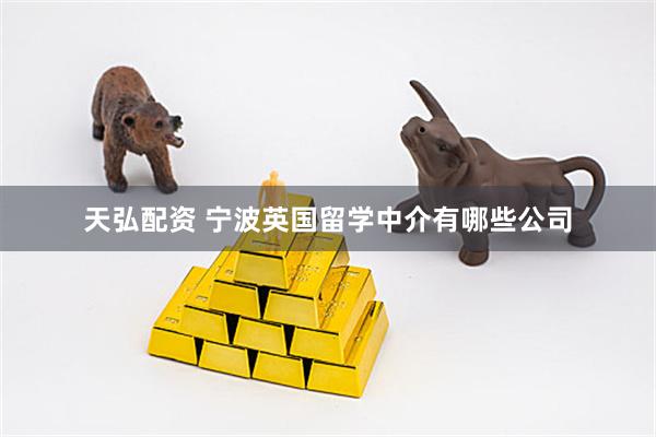 天弘配资 宁波英国留学中介有哪些公司